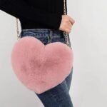 ladies handbags Women's Valentine Bag Heart Shaped Bag - Image 2
