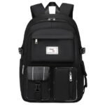 Men's Women's Unisex School Bag Bookbag Commuter - Image 9