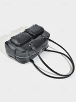 Women's Large Capacity Faux Leather Handbag, Multiple - Image 8