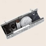 Women's Rhinestone Jewelry and Clutch Set for Weddings and - Image 6