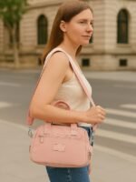 Women's Water-Repellent Nylon Shoulder Bag – Lightweight - Image 2