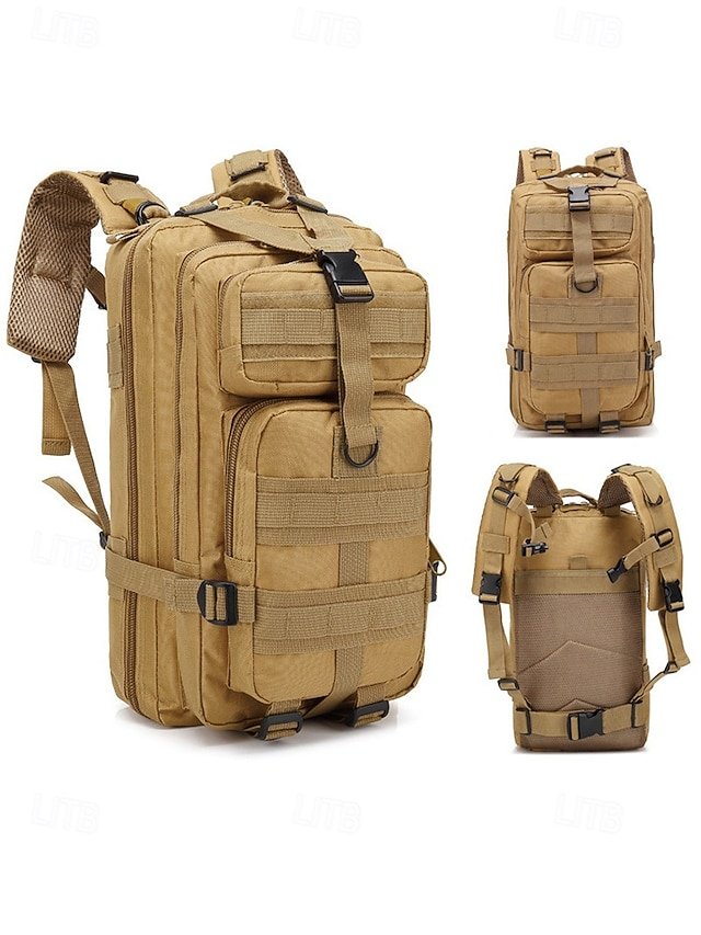 fsvwvc1741258635000 Men's Outdoor Multi-compartment Tactical Backpack with - Image 1