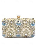 Women's Clutch Evening Bag Wristlet Shoulder Bags Silk