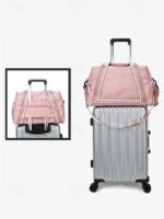 Women's Stylish Sporty Travel Tote Bag with Sneaker - Image 4