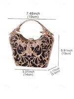 Women's Glitter Evening Handbag – Multiple Colors, - Image 12