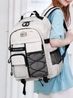 Unisex Waterproof School Backpack with Multi-Pocket Design and - Image 14