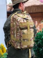 Men's Outdoor Multi-compartment Tactical Backpack with - Image 2