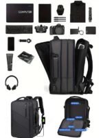 Men's Expandable Waterproof Business Backpack – - Image 4
