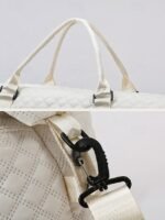 Women's Polyester Quilted Duffel Bag Set, Multiple Colors, - Image 11