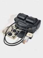 Women's Large Capacity Faux Leather Handbag, Multiple - Image 10