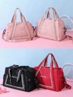 Women's Stylish Sporty Travel Tote Bag with Sneaker - Image 2