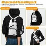 Women's and Men's Sling Crossbody Backpack with - Image 3