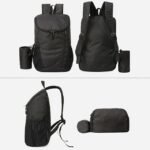 3Pcs Lightweight Waterproof Hiking Backpack – Large Capacity - Image 4
