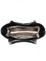 Women's 2-Piece Faux Leather Crocodile Tote Bag Set – - Image 7