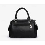 Women's Blue Faux Leather Handbag – Stylish Large - Image 4