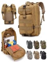 Men's Outdoor Multi-compartment Tactical Backpack with - Image 11