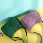 Women's Multi-Pocket Nylon Crossbody Bag – Lightweight - Image 3