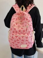 Teen Girls 3-Piece School Backpack Set – Lightweight Canvas - Image 17