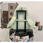 Women's Pastel Green School Backpack – Lightweight Large - Image 6