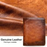 Men's Large Capacity RFID Blocking Cowhide Leather Wallet - Image 2