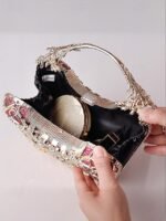 Women's Glitter Evening Handbag – Multiple Colors, - Image 10