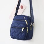 Women's Quilted Nylon Crossbody Bag – Lightweight - Image 8