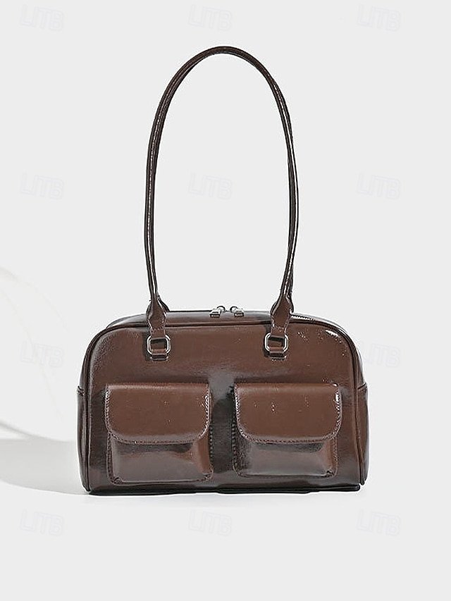 vmntrk1768294353049 Women's Large Capacity Faux Leather Handbag, Multiple - Image 1