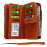 Men's Large Capacity RFID Blocking Cowhide Leather Wallet - Image 28