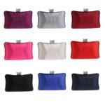 Women's Satin Evening Clutch Bag – Elegant Purple Purse - Image 14