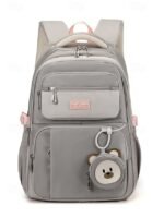 Teen Waterproof Backpack with Trolley Sleeve – Multi-Pocket - Image 15