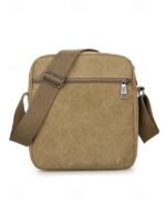 Men's Canvas Crossbody Bag, Multiple Colors, Durable - Image 6